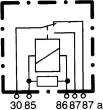 गैलरी व्यूवर में इमेज लोड करें, Hella Relay Micro Iso 5 Pole 12V Spst Res