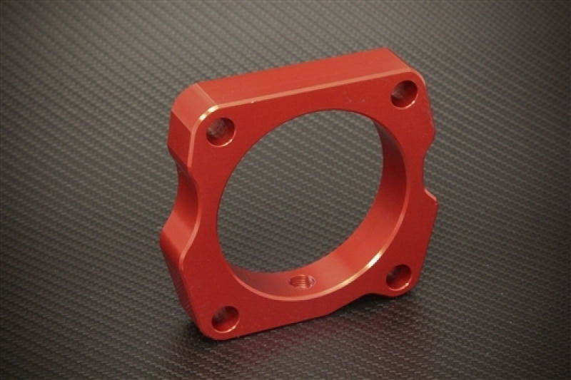 Torque Solution Throttle Body Spacer (Red) - 12-15 Honda Civic Si - 2to4wheels
