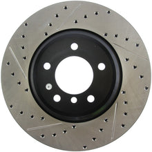 Charger l&#39;image dans la galerie, StopTech 07-09 BMW 335 (E90/E92/E93) Slotted &amp; Drilled Right Front Rotor