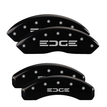 Cargar imagen en el visor de la galería, MGP Front set 2 Caliper Covers Engraved Front MGP Black finish silver ch