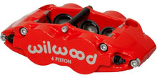गैलरी व्यूवर में इमेज लोड करें, Wilwood Caliper-Forged Narrow Superlite 6R-L/H 1.75/1.25/1.25in Pistons 1.10in Rotor - Red