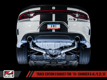 Laden Sie das Bild in den Galerie-Viewer, AWE Tuning 2015+ Dodge Charger 6.4L/6.2L Supercharged Track Edition Exhaust - Chrome Silver Tips