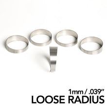 गैलरी व्यूवर में इमेज लोड करें, Ticon Industries 1.50in 45 Degree 2.2D/3.3in CLR Loose Radius 1mm Wall Titanium Pie Cuts - 5pk