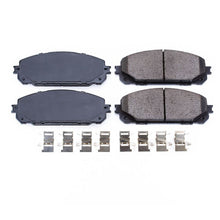 Carica l&#39;immagine nel visualizzatore di Gallery, Power Stop 14-20 Jeep Cherokee Front Z17 Evolution Ceramic Brake Pads w/Hardware