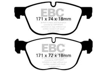 गैलरी व्यूवर में इमेज लोड करें, EBC 07-10 BMW X5 3.0 Yellowstuff Front Brake Pads
