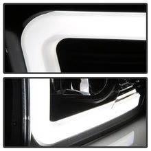 Charger l&#39;image dans la galerie, Spyder 09-16 Dodge Ram 1500 Version 2 Headlights Light Bar DRL Black PRO-YD-DR09V2-LBDRL-BK