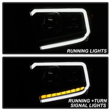 Laden Sie das Bild in den Galerie-Viewer, xTune 14-17? Toyota Tundra DRL LED Light Bar Proj Headlights - Black Smoke (PRO-JH-TTU14-LB-BSM)