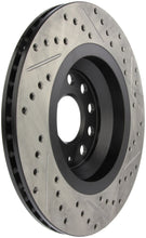 Carica l&#39;immagine nel visualizzatore di Gallery, StopTech 09 VW Passat CC / 06-09 Passat Slotted &amp; Drilled Right Rear Rotor