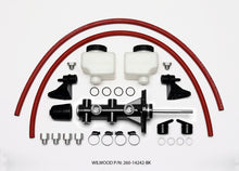 गैलरी व्यूवर में इमेज लोड करें, Wilwood Tandem Remote Master Cylinder - 15/16in Bore Black