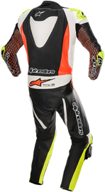 ALPINESTARS GP Tech v3 1-Piece Suit - Red Fluorescent/Black/Yellow Fluorescent - US 48 / EU 58 3156819-3105-58
