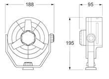 Charger l&#39;image dans la galerie, Hella Fan Turbo 2Speed 12V Wht