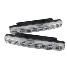Load image into Gallery viewer, Xtune Universal Drl 8 White LED Lights Chrome CBL-DRL-8LED-C
