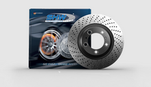 Load image into Gallery viewer, SHW 17-19 Porsche 911 Carrera 3.0L w/o Ceramic Brakes Right Front Cross-Drilled MB Brake Rotor