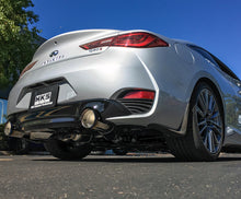 Cargar imagen en el visor de la galería, HKS 2017 Infiniti Q60 Dual Hi-Power Titanium Tip Catback Exhaust