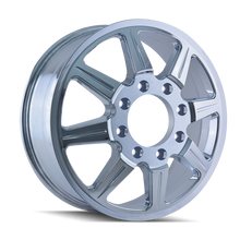 Cargar imagen en el visor de la galería, Mayhem 8101 Monstir 19.5x6.75 / 8x165.1 BP / 102mm Offset / 116.7mm Hub Inner Chrome Wheel