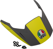 Carica l&#39;immagine nel visualizzatore di Gallery, AGV AX9 Peak - Matte Gray/Yellow Fluo 21KIT76325004