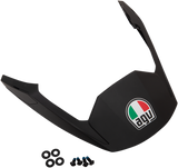 AGV AX9 Peak - Short - Matte Black 20KIT76331001