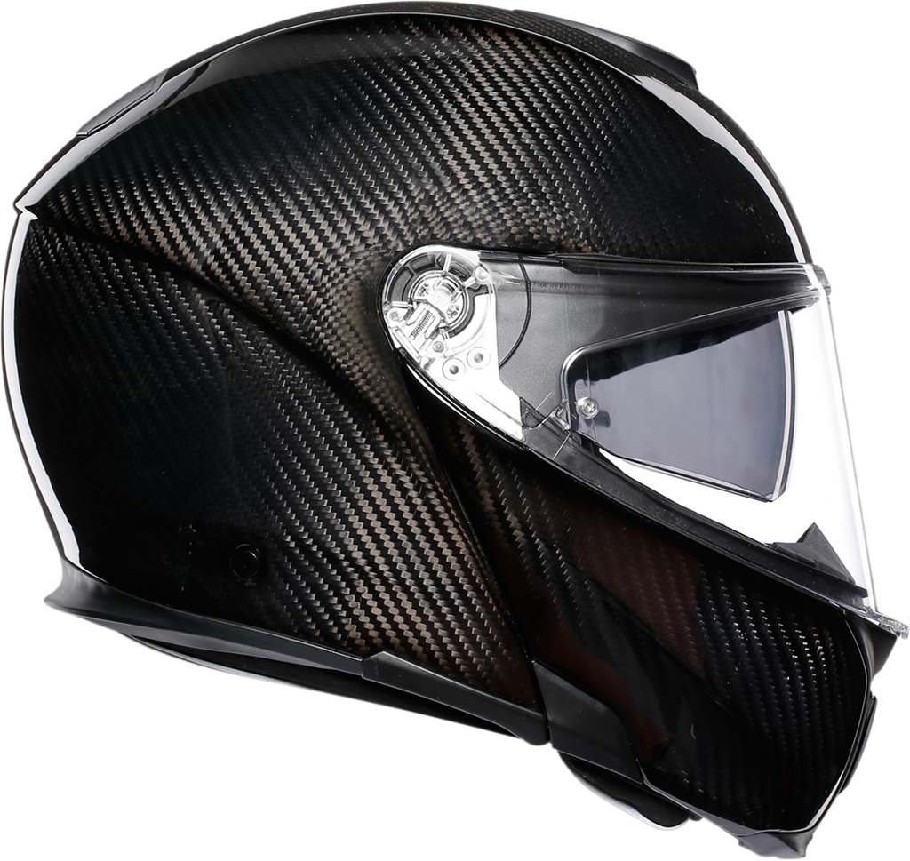 agv helmet sportmodular glossy carbon AGV Sportmodular Carbon Helmet LG