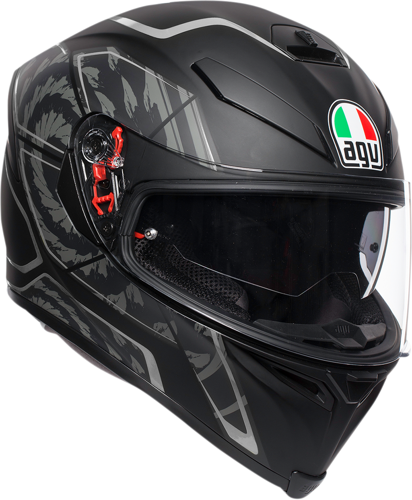 AGV K5 S Helmet - Tornado - Black/Silver - 2XL 210041O2MY00511