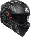 AGV K5 S Helmet - Tornado - Black/Silver - 2XL 210041O2MY00511