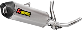 AKRAPOVIC Race Exhaust - Stainless Steel/Titanium S-S6R9-WT