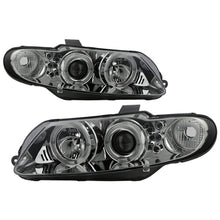 गैलरी व्यूवर में इमेज लोड करें, Spyder Pontiac GTO 04-06 Projector Headlights LED Halo LED Smoke High H1 Low H1 PRO-YD-PGTO04-HL-SM