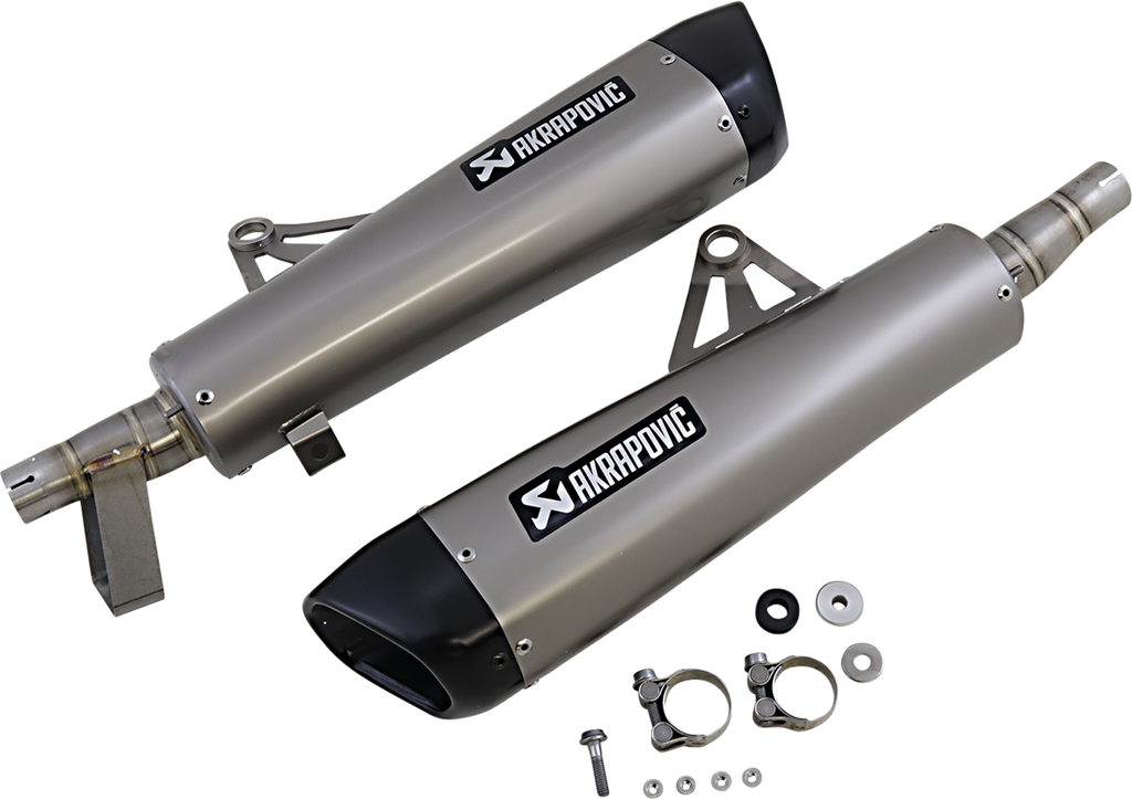 AKRAPOVIC Titanium Mufflers S-T12SO4-HCQT