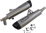AKRAPOVIC Titanium Mufflers S-T12SO4-HCQT