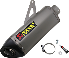 AKRAPOVIC Slip-On Line Muffler - Titanium S-D12SO3-HRT