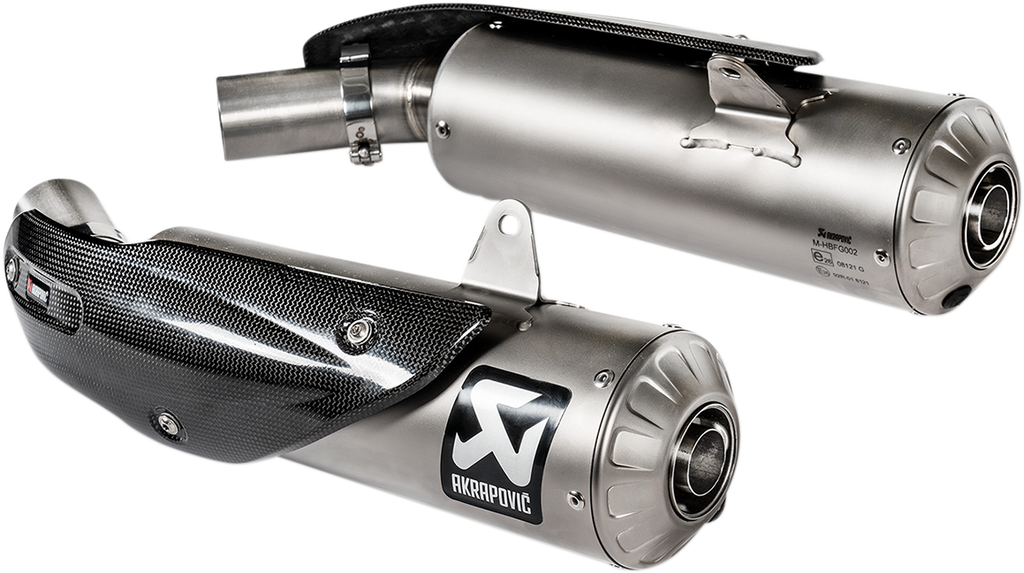 AKRAPOVIC Titanium Mufflers S-D11SO4-HBFGT