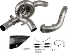 Cargar imagen en el visor de la galería, AKRAPOVIC Header - Titanium E-D12E4