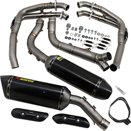 AKRAPOVIC Evolution Exhaust - Carbon Fiber - YZF-R1 S-Y10RFT10-ZC/2