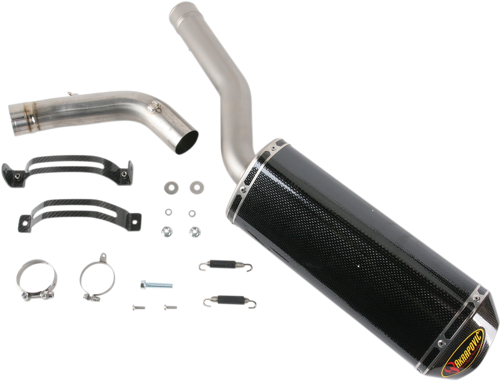 AKRAPOVIC Slip-On Line Muffler - Carbon Fiber S-S6SO5-TC