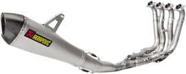 Akrapovic Racing Exhaust System with Titanium Muffler for 2015-19 BMW S1000RR - Superior Performance & Sound - S-B10R3-CZT