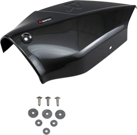 AKRAPOVIC Heat Shield - Carbon Fiber - Multistrada P-HSD12R1/A1