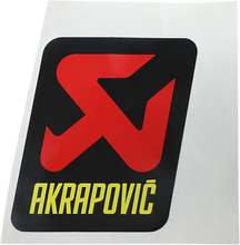 Cargar imagen en el visor de la galería, AKRAPOVIC Replacement Sticker P-HST14AL