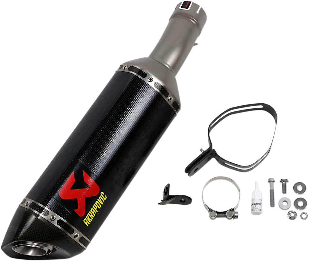 AKRAPOVIC Slip-On Line Muffler - Carbon Fiber S-B10SO10-ZC