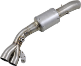 AKRAPOVIC Track Day Link Pipe for CBR L-H10R12/TD