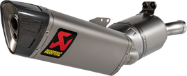 AKRAPOVIC Muffler - Titanium S-B9SO1-HAPLT