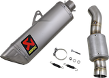 AKRAPOVIC Track Day Muffler - Titanium S-H10SO25-APLT