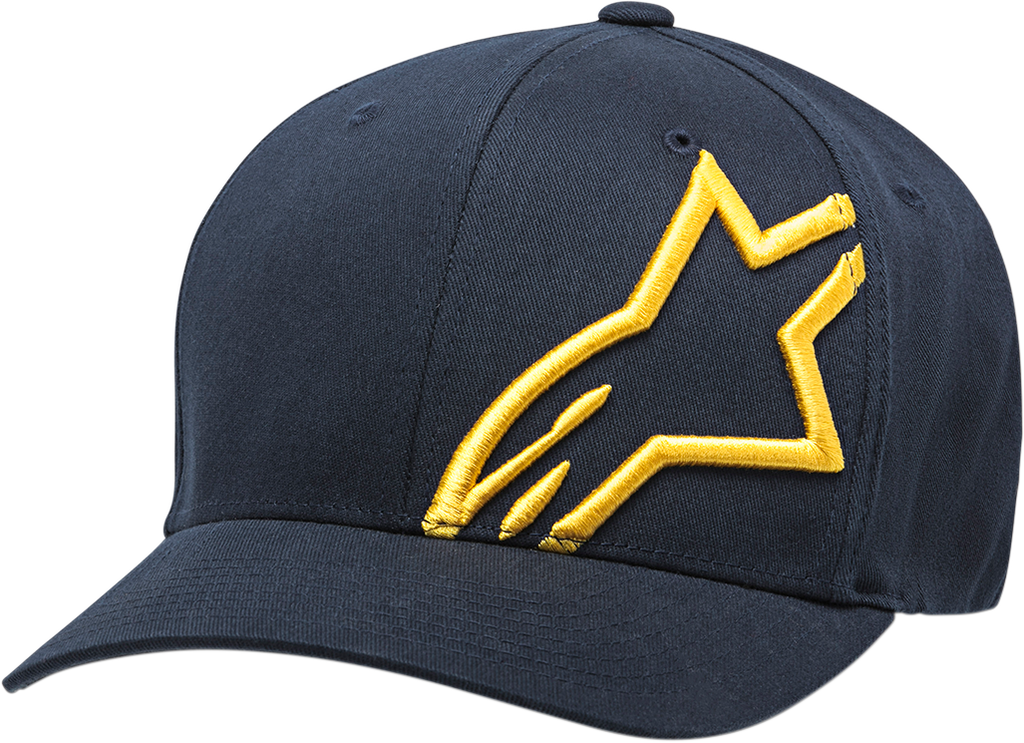 ALPINESTARS Corp Shift 2 Hat -  Navy/Gold - Large/XL 1032810087059LX