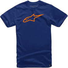 Load image into Gallery viewer, ALPINESTARS Ageless T-Shirt - Navy/Orange - XL 1032720307032XL