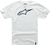 ALPINESTARS Ageless T-Shirt - White/Black - Small 1032720302010S