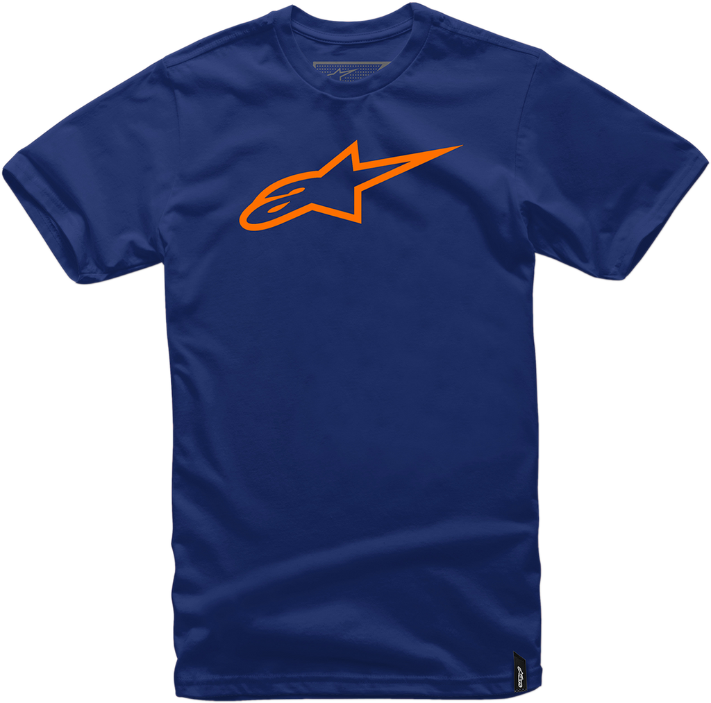 ALPINESTARS Ageless T-Shirt - Navy/Orange - 2XL 10327203070322X