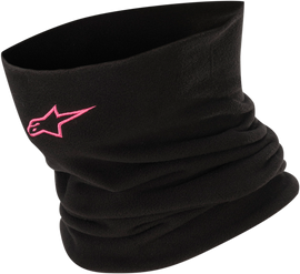 ALPINESTARS Neckwarmer - Black/Pink 4758614-1039