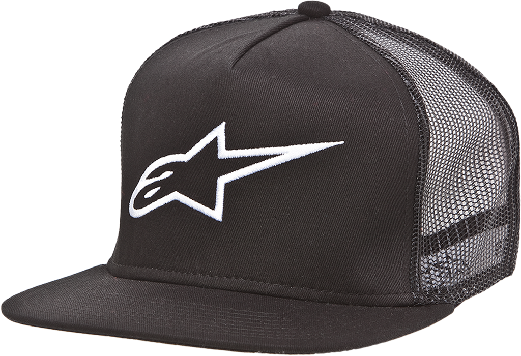 ALPINESTARS Corp Trucker Hat - Black - One Size 10258100310