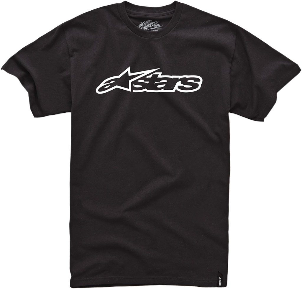 ALPINESTARS Blaze Classic T-Shirt - Black/White - Large 1032720321020L