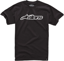 Carica l&#39;immagine nel visualizzatore di Gallery, ALPINESTARS Blaze Classic T-Shirt - Black/White - Large 1032720321020L