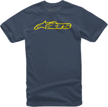 Carica l&#39;immagine nel visualizzatore di Gallery, ALPINESTARS Blaze Classic T-Shirt - Navy/Yellow - XL 1032720327050XL