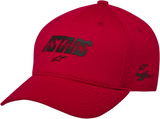 ALPINESTARS Angle Velo Hat - Red - One SIze 12308100330-OS